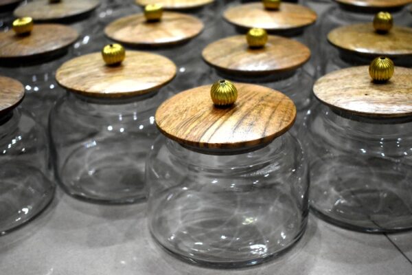Air tight glass Jar, Chocolate Packing, Dry Fruit Packing, Gift Box house2home h2h