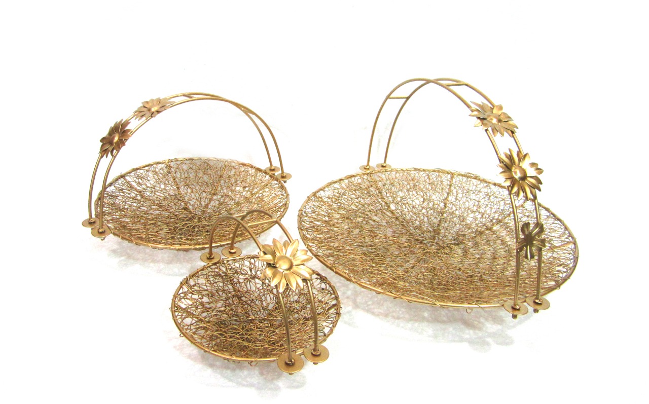 Wire hamper Basket Gift basket Packing Basket House2home h2h