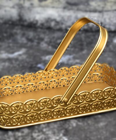 Metal Square hamper basket Gift Basket Wedding Gift Dry Fruit Pack House2home