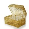 Metal Wire trunk Hamper Basket Gift Box House2home