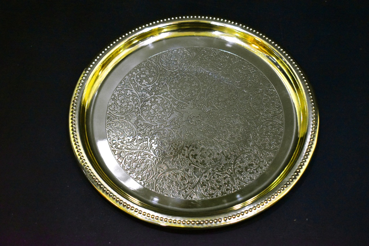 Pooja Thali, Glass Tray, Gift Tray, Dry Fruit Packing, Gift Packing, Return Gift, Wedding Gift, Corporate Gift, Decorative, house2home, h2h, Brass Plate