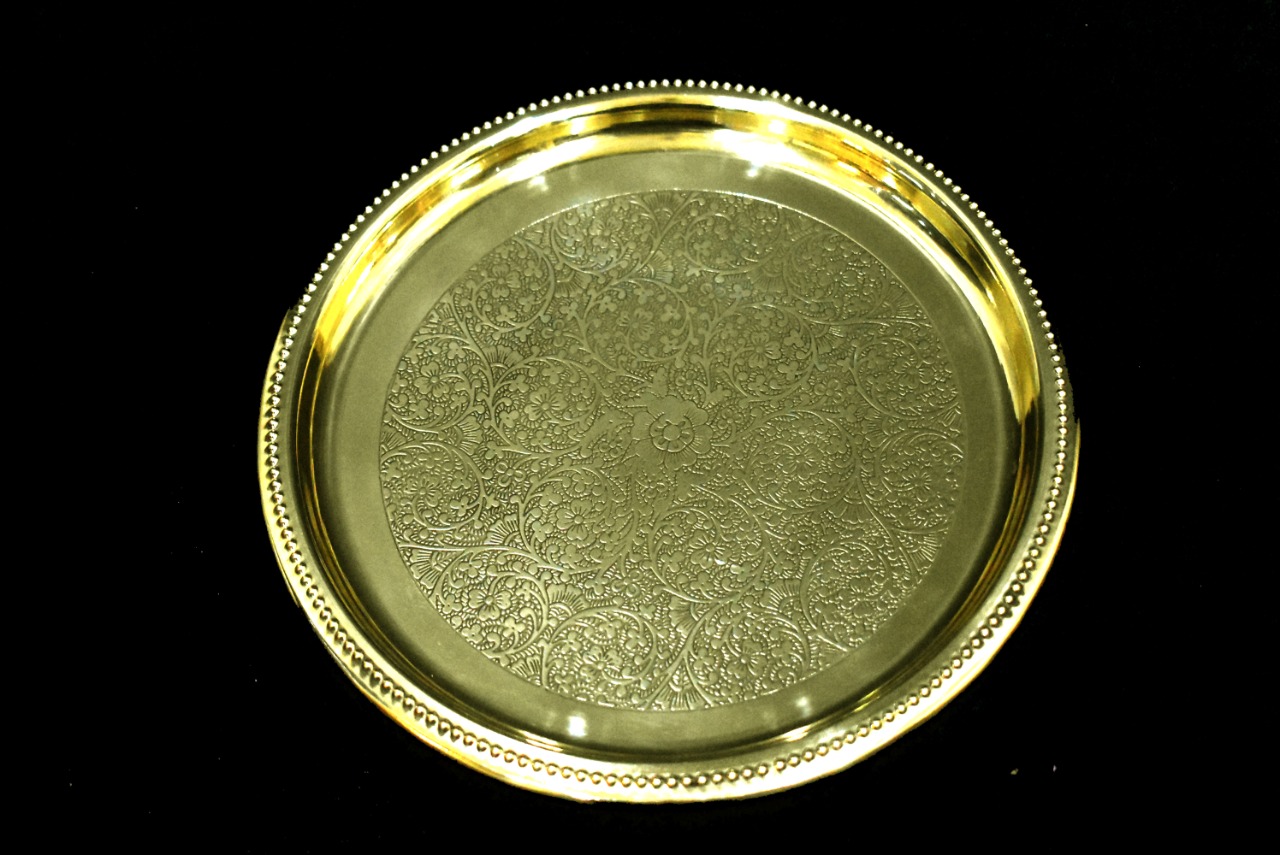 Pooja Thali, Glass Tray, Gift Tray, Dry Fruit Packing, Gift Packing, Return Gift, Wedding Gift, Corporate Gift, Decorative, house2home, h2h, Brass Plate