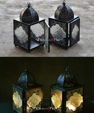 Lantern, Candle Holder, Multi Colored Lantern, Candle Holder, Tlight Holder, Traditional Lantern, House2home, h2h , Hanging Lantern, Moroccan, hanging Lantern