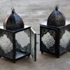 Lantern, Candle Holder, Multi Colored Lantern, Candle Holder, Tlight Holder, Traditional Lantern, House2home, h2h , Hanging Lantern, Moroccan, hanging Lantern