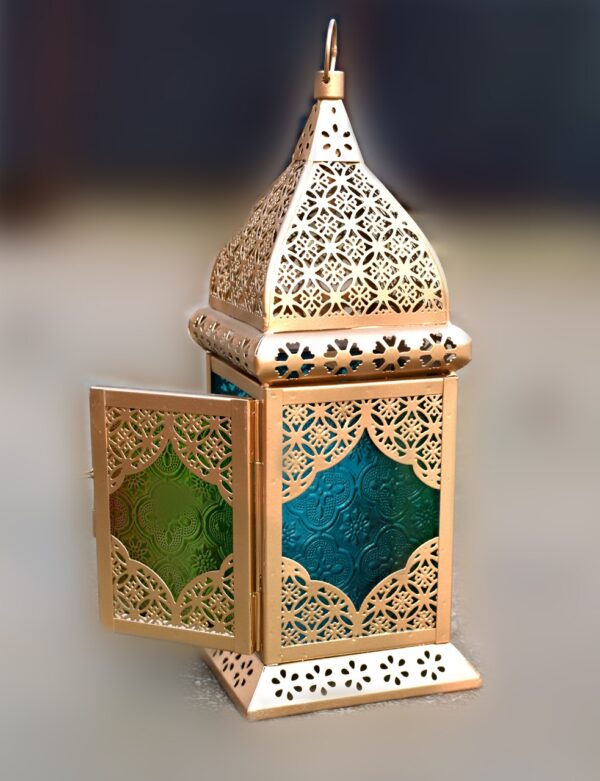 Lantern, Candle Holder, Multi Colored Lantern, Candle Holder, Tlight Holder, Traditional Lantern, House2home, h2h , Hanging Lantern, Moroccan, hanging Lantern