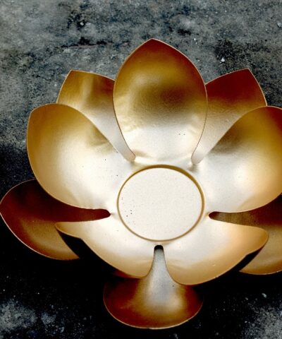 Lotus Candle Holder, Lotus Tlight Holder, Candle Holder Set, House2home, h2h, Flower Candle Holder, Shadow diya, Table Decor, Modern, Lotus Diya, Diwali Décor, Gift, Return Gift