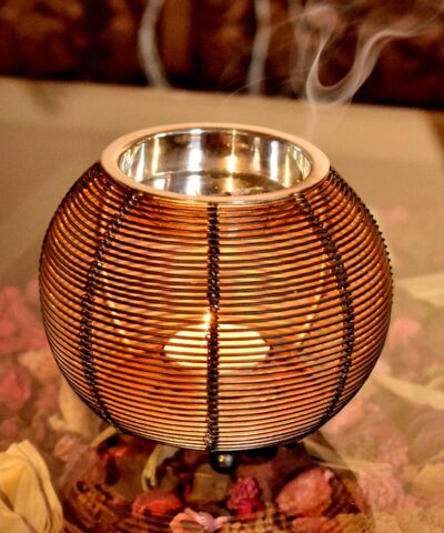 Aroma Oil Burner, Incense Burner, Oil Burner, Humidifier, Candle Holder, Tlight Holder, Modern Candle Holder, House2home, h2h, shadow diya, Table Decor, Abstract, Pen Stand