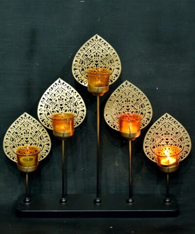 Gold Candle Holder, Tlight Holder, Modern Candle Holder, House2home, h2h , Hanging Lantern, Modern Candle Holder, Modern Lantern, Shadow Lantern, Table Decor, Abstract, Peacock Candle Holder, Home Decor, Decorative