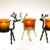 Rein Deer Candle Holder, Deer Tlight Holder, Deer Candle Holder, House2home, h2h, Modern Candle Holder, Table Decor, Gift, Return Gift, Christmas Decoration, Christmas Decoration