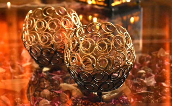 Gold Candle Holder, Tlight Holder, Modern Candle Holder, House2home, h2h , Hanging Lantern, Moroccan, hanging Lantern, Modern Candle Holder, Modern Lantern, Shadow Lantern, Table Decor, Abstract, Pen Stand, Desk Organizer