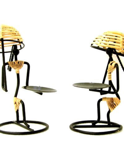 Umbrella Lady Candle Holder, Bunda Lady Tlight Holder, Shadow Candle Holder Set, House2home, h2h, Modern Candle Holder, Table Decor, Gift, Return Gift, Christmas Decoration, Christmas Decoration, Traditional Craft, Diwali, Home Décor, Shadow Diya