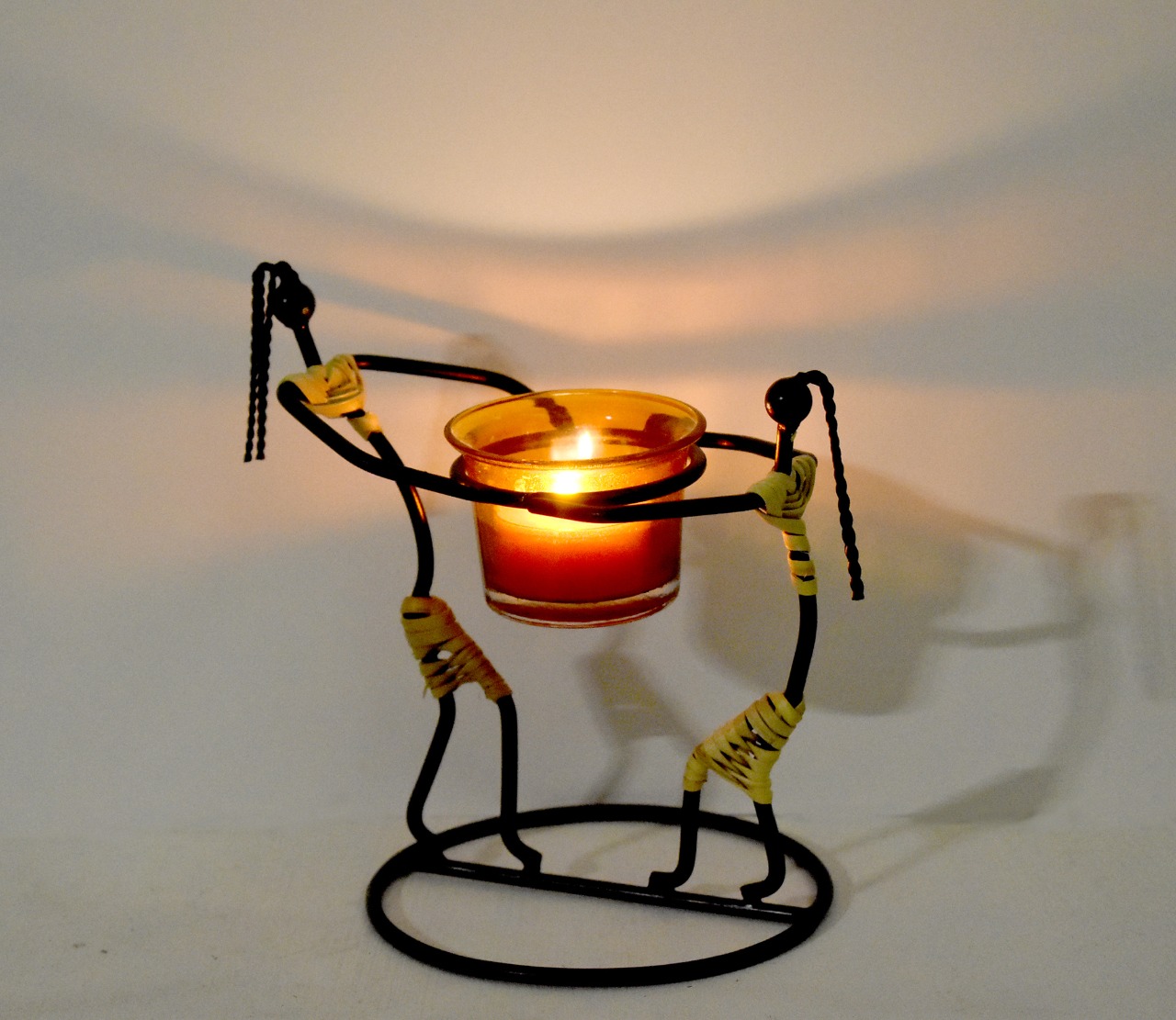 Ringa Lady Candle Holder Set, Ringa Lady T light Holder, Shadow Candle Holder Set, House2home, h2h, Modern Candle Holder, Table Decor, Gift, Return Gift, Christmas Decoration, Christmas Decoration, Traditional Craft, Diwali, Home Décor, Shadow Diya