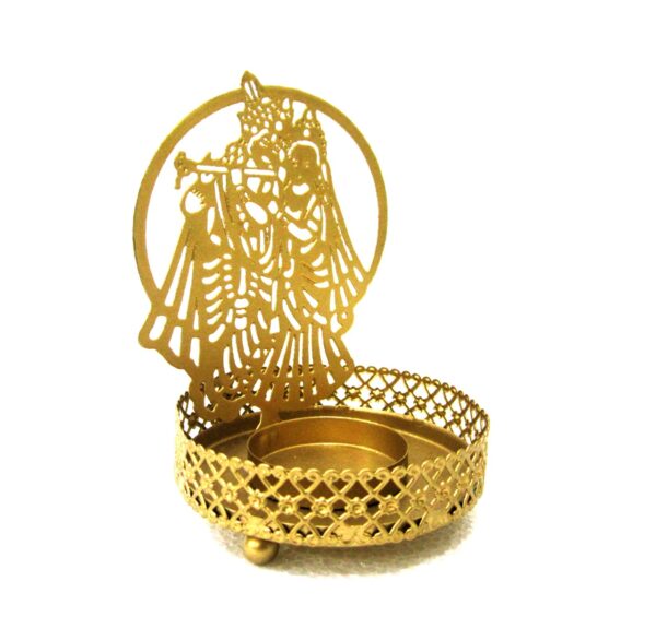 Shadow Candle Holder, Tlight Holder, Modern Candle Holder, House2home, h2h, Modern Candle Holder, Modern Lantern, Shadow diya, Table Decor, Abstract, Radha Krishna Shadow Diya, Diwali Décor, Gift, Return Gift