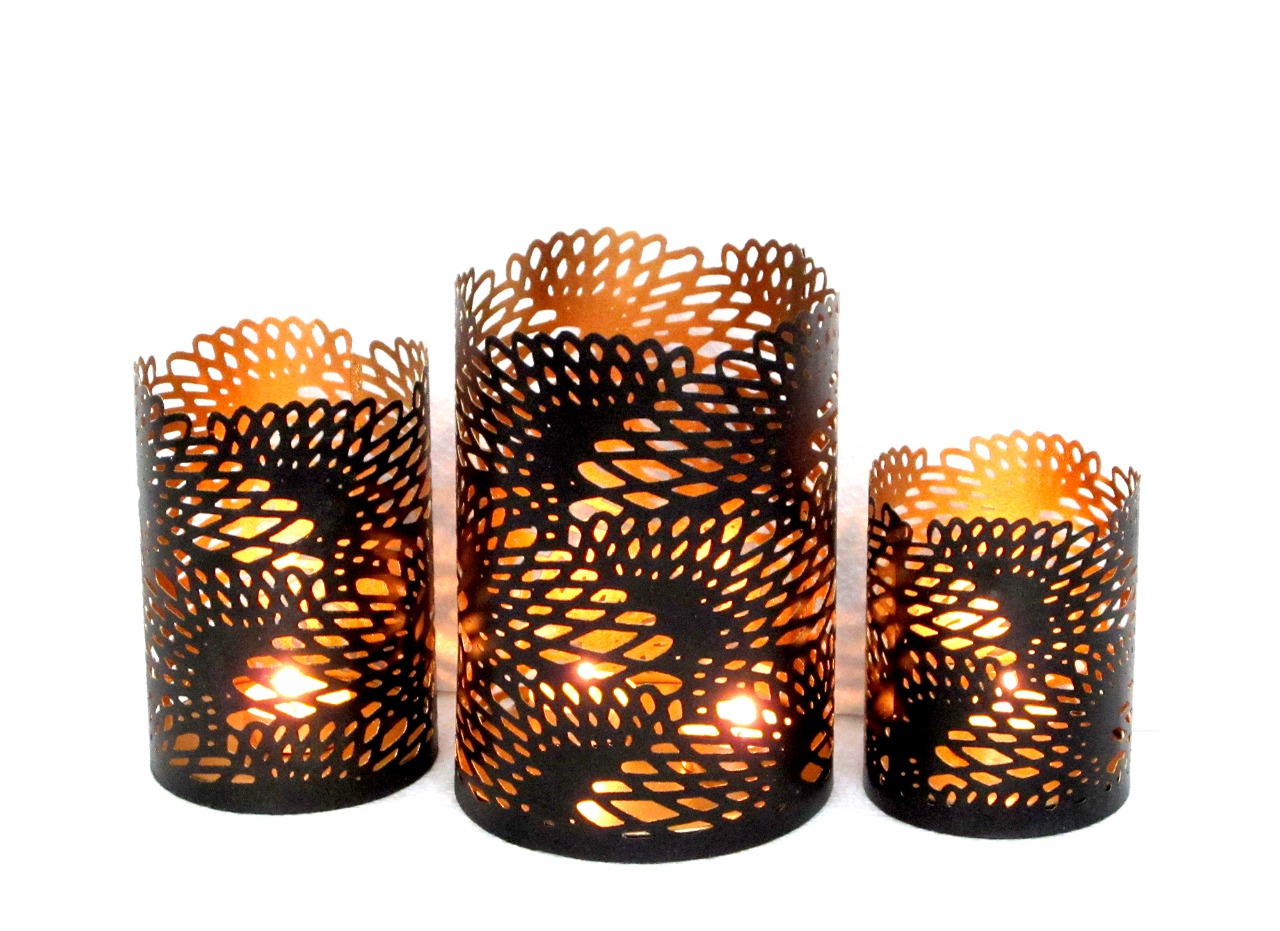 Shadow Candle Holder, Tlight Holder Set, Candle Holder Set, House2home, h2h, Modern Candle Holder, Modern Lantern, Shadow diya, Table Decor, Abstract, Tree Shadow Diya, Diwali Décor, Gift, Return Gift