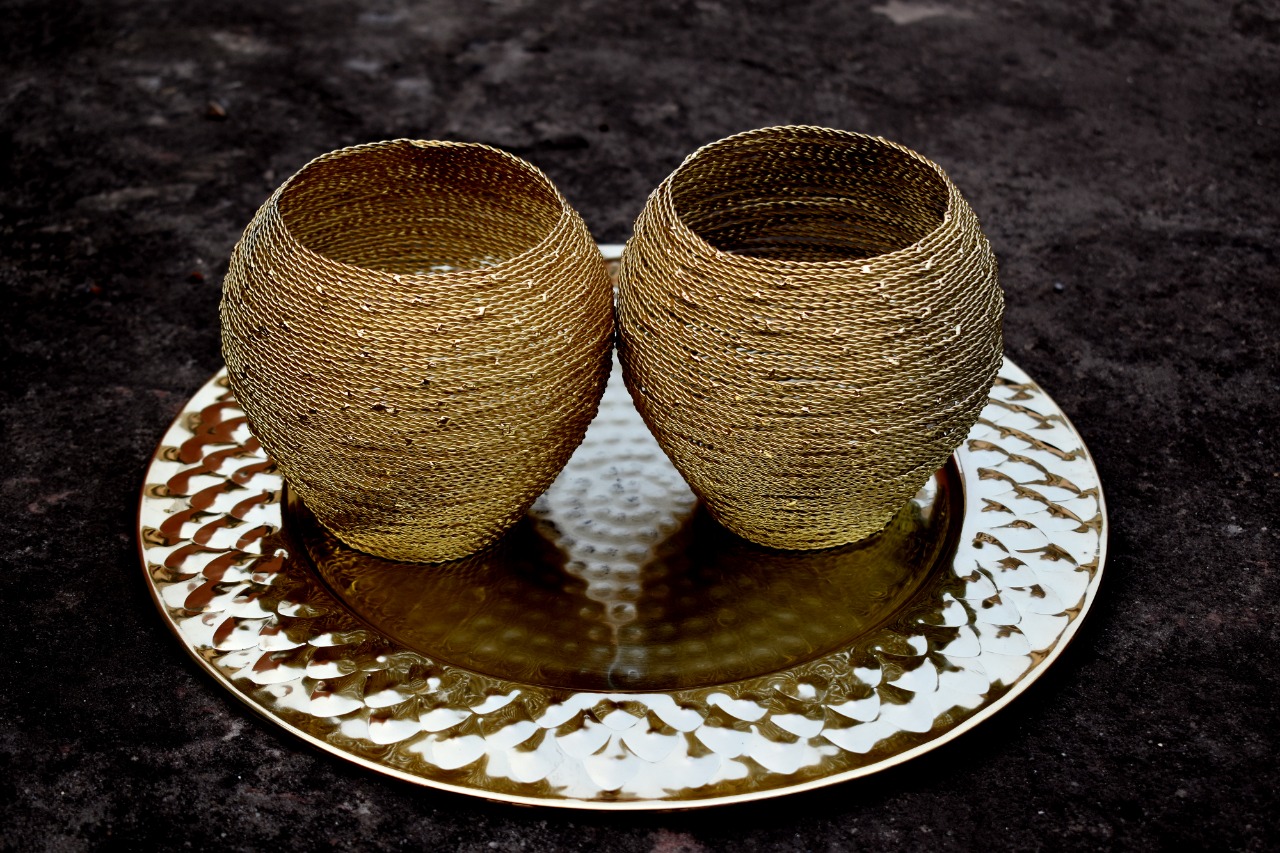 Brass Candle Holder, Tlight Holder, Modern Candle Holder, House2home, h2h , Hanging Lantern, Moroccan, hanging Lantern, Modern Candle Holder, Modern Lantern, Shadow Lantern, Table Decor, Abstract, Pen Stand, Desk Organizer