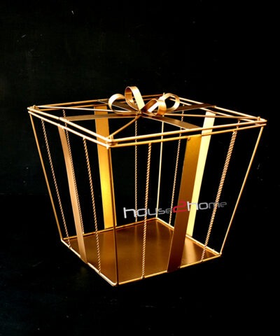 Hamper Basket, Fruit Platter, Golden, Gold, Chocolate Tray, Dry Fruit Tray, House2home, h2h, elegant platter, Wedding Gift, Return Gift, Decorative, House warming, Hamper Basket, gift pack, holiday pack, Folding, Dry Fruit Box, platter, fruit stand, truso packing, decorative packing, net mesh hamper box, bow hamper, gift box