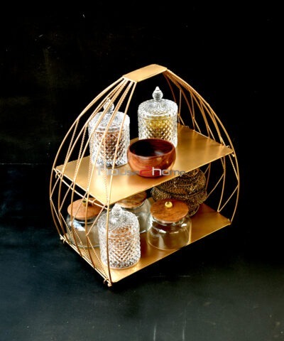 Hamper Basket, Fruit Platter, Golden, Gold, Chocolate Tray, Dry Fruit Tray, House2home, h2h, elegant platter, Wedding Gift, Return Gift, Decorative, House warming, Hamper Basket, gift pack, holiday pack, Folding, Dry Fruit Box, cake stand, platter, fruit stand, truso packing, decorative packing, net mesh hamper, 2 tier stand, cake stand