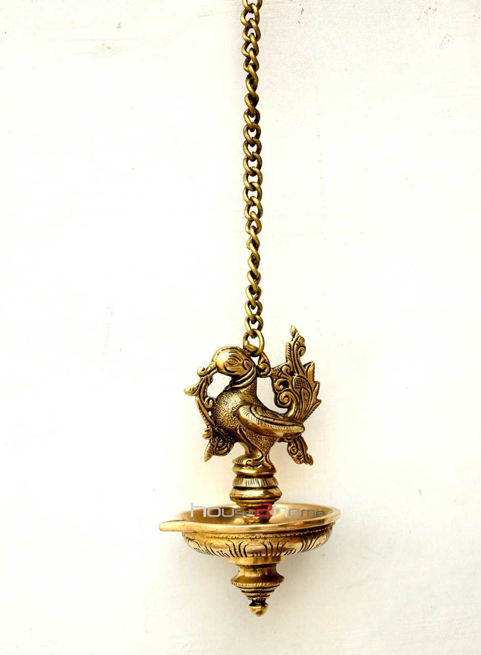 Anniversary Gifts, Brass, Corporate Gifts, diwali, festive, gift, god, House 2 home, house to home, House warming, gifts, House2home, idol, idols, murti, peetal, pital, pratima, statue, Wedding, Wedding Gifts, pooja, pooja gift, pooja article, home décor, Brass Decorative, Decorative Accents, décor, Golden, h2h, diya, hangign diya, peacock diya, antique