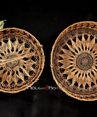 Round, Metal Basket, Wire Hamper, basket, Gift, Basket, Truso Packing, house2home, h2h, Gift Basket, wedding Gift, house warming, holiday basket, room hamper, golden basket, metal wire, Home Decor, Table Decorative, Diwali Gift, gift pack, packing, hand made