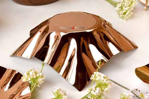 Platter, stainless steel, Steel, gift, Golden Platter, Snack Server, Server, Snack, dry fruit serving, diwali gift, corporate gift, wedding gift, anniversary gift, return gift, house2home, h2h, house to home, food safe, food warmer, snack, Rose GOld Platter, Copper Platter, fruit serving, potpourri bowl, Urli, Golden Urli, Washable Urli, Flower Decor, Chip & Dip