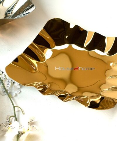 Platter, stainless steel, Steel, gift, Golden Platter, Snack Server, Server, Snack, dry fruit serving, diwali gift, corporate gift, wedding gift, anniversary gift, return gift, house2home, h2h, house to home, food safe, food warmer, snack, Rose GOld Platter, Copper Platter, fruit serving, potpourri bowl, Urli, Golden Urli, Washable Urli, Flower Decor, Chip & Dip