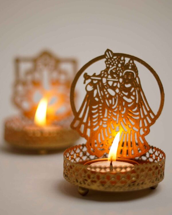 Shadow Candle Holder, Tlight Holder, Modern Tlight Holder, Modern, Decor, Small Gift, Metal Gift, Candle Holder, House2home, h2h, Modern Candle Holder, Modern Lantern, Shadow diya, Table Decor, Abstract, Ganesh Shadow Diya, Diwali Décor, Gift, Return Gift, festival gift, festive