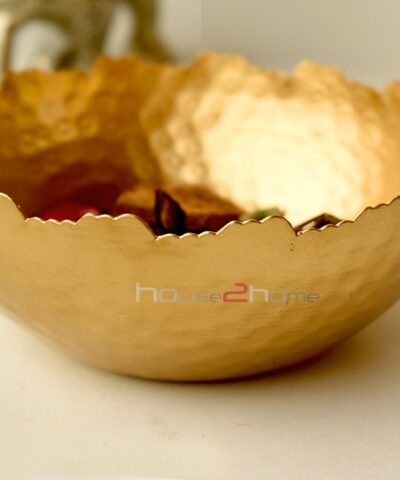 Hammered Candle Holder, Gold Tea light Holder, Decorative Bowl, House2home, h2h, Golden Candle Holder, Shadow diya, Table Decor, Modern, Diwali Décor, Gift, Return Gift, Diwali Candle Holder, Return Gift, Handicraft, Metal Bowl, Gold Bowl, Golden Packaging, Katori, Bowl, Metal Bowl, Diwali Gift, Christmas Candle Holder, Potpourri Bowl, Hammered Bowl, Small Favour, Favour