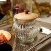 Crystal Glass Jar, Chocolate Packing, Dry Fruit Packing, Gift Box, house2home, h2h, Pen Stand, Planter, Candle Holder, Home Decor, Candy Jar, Candle Holder, Glass jar, Crystal Jar, Candle Holder with lid, Wax Jar, Gift Box, Hamper Packing, Seasonal Gifting, Diwali Gift, Hamper, Gold Jar, Air Tight Jar, Jar with Wooden Lid