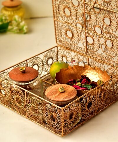 Hamper Box, Metal Wire Box, Wire Box, Gift Box, Golden, Wire Mesh, Hamper Basket, Return Gift, Gift Distribution, Diwali Gift, Wedding Pack, Truso Packing, House2home, house 2 home, h2h, Wire Box, Hamper Pack, Square Box, Wire Mesh Box, Square Wire, Diwali Gift, Diwali Hamper, moradabad, handicraft, hand made