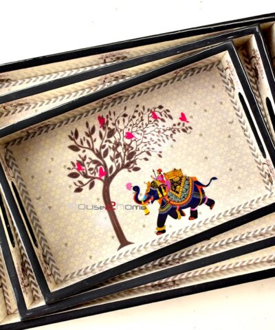 Dry Fruit Box, Hamper Packing, Tray, Wooden Tray, Set, Epoxy Coated, Raisin, Serving Platter, Wedding Gift, house2home, h2h, Wooden Platter, Gift Box, Tray Sets, Cutlery Stand, Drawer, Hamper Basket, GIft, Home Decor, Dining Table, Tray, Plate, Gift Basket, Holiday Basket, Wedding Gift, Jars Stand, Chocolate Packing, Snack Platter, Tray, Serving Platter, Chip & Dip, Gift, Serving Tray, Napkin Holder, Coasters, Party, house2home, h2h, Eco friendly, food safe, printed boxes, printed trays, Wooden Tray, Elephant Design Tray,