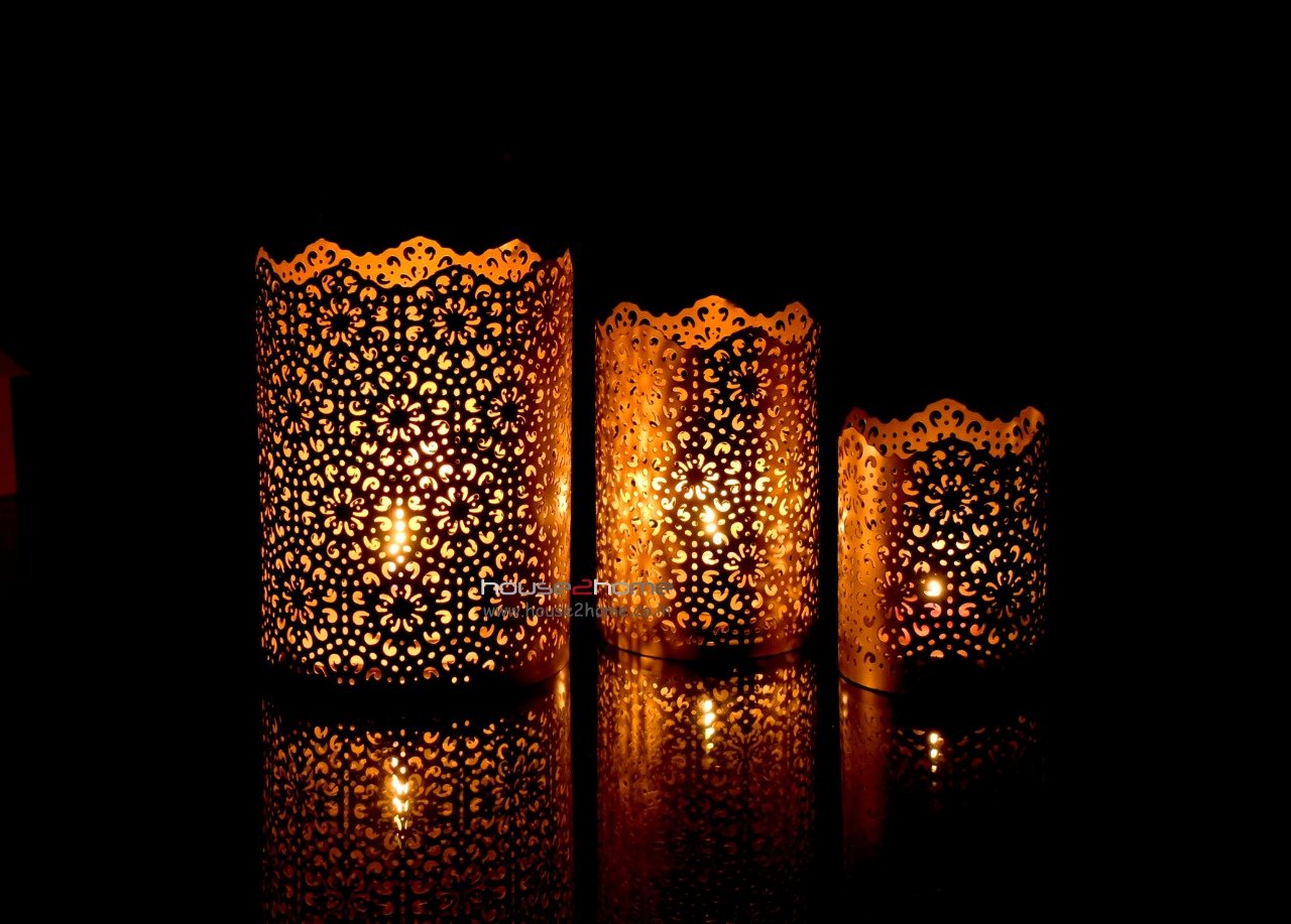 Shadow Candle Holder, Tlight Holder Set, Candle Holder Set, House2home, h2h, Modern Candle Holder, Modern Lantern, Shadow diya, Table Decor, Abstract, Tree Shadow Diya, Diwali Décor, Gift, Return Gift