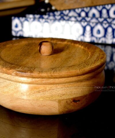 Wooden Caserole, Roti Box, Salad Bowl, Dry Fruit Box, Serving Bowl, Wooden Bowl, Food Safe, Natural, house2home, h2h, Insulated Box, 100% ECO Friendly, Bowl With Lid,