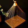 Hamper Basket, Fruit Platter, Golden, Gold, Chocolate Tray, Dry Fruit Tray, House2home, h2h, elegant platter, Wedding Gift, Return Gift, Decorative, House warming, Hamper Basket, gift pack, holiday pack, Folding, Dry Fruit Box, cake stand, platter, fruit stand, truso packing, decorative packing, net mesh hamper