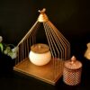 Hamper Basket, Fruit Platter, Golden, Gold, Chocolate Tray, Dry Fruit Tray, House2home, h2h, elegant platter, Wedding Gift, Return Gift, Decorative, House warming, Hamper Basket, gift pack, holiday pack, Folding, Dry Fruit Box, cake stand, platter, fruit stand, truso packing, decorative packing, net mesh hamper
