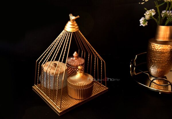 Hamper Basket, Fruit Platter, Golden, Gold, Chocolate Tray, Dry Fruit Tray, House2home, h2h, elegant platter, Wedding Gift, Return Gift, Decorative, House warming, Hamper Basket, gift pack, holiday pack, Folding, Dry Fruit Box, cake stand, platter, fruit stand, truso packing, decorative packing, net mesh hamper