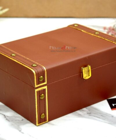 Leather Trunk, Trunk, Hamper Box, basket, gift box, jewelry box, organizer, Diwali gift, gift, wedding gift, dry fruit pack, return gift, suit case, box, house2home, h2h, house 2 home , gift box, Hamper Box, Leather Hamper, Gift Box, Decorative Gift, Hamper, Holiday Hamper, Gift Pack, Rexine Box, Leather Hamper