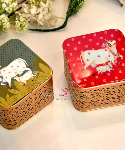 Anniversary Gifts, baby announcement, baby announcement gift, baby announcement rasgulla box, baby announcement sweet box, box, Candy Box, chocolate box, Chocolate pack, Chocolate Packing, Decorative Gift Box, Diwali Gift, Diwali Gift Box, diwali hamper, dry fruit box, Dry Fruit Packing, food safe, gift, Gift Basket, Golden, Golden Gift Box, h2h, Hammered Box, Hamper Pack, Holiday Basket, home decor, House 2 home, house warming, Jewelry Box, Large Box, Large metal box, metal box, metal box manufacturer, Metal gift Box Manufacturer, Metal Manufacturer, Packing, rasgulla box, Rasgulla Box Manufacturer, rasgulla gift box, Return Gift, Storage Box, Sweet box, Wedding, Wedding Gift, Metal Rasgulla Box, Elegant Gift Box, Decorative Metal Box, Personalized Metal Box, Custom Metal Box, Handcrafted Metal Box, Luxury Metal Box, Unique Metal Box, Stylish Metal Box, Air tight gift box, Gold metal gift box, Chocolate packing, Dry fruit packing, house2home, h2h, Candy gift box, Wax gift box, Hamper packing, Seasonal gifting, Hamper, Gold gift box, Hamper pack, Hamper gift box, Candy box, Dry fruit gift box, gift box with wooden lid, Handmade gift box, Metal box, Flute metal gift box, Crinkle gift box, Gift Box, Gifting Boxes, Gift packaging, Packaging Boxes, Metal Boxes, Air Tight Metal Boxes, Food Safe Boxes, Fancy Boxes, Potpourri Bowl, Rasgulla Bowl, Metal gift box large, Pichwai Printed Box, Cow Print Box, Printed Gift Box, Decorative Box with Pichwai Print, Cow Pattern Box, Artistic Printed Box, Traditional Print Box, Handcrafted Print Box, Custom Printed Box, Unique Printed Box, Kamdhenu, Cow Print, pichwai Print Box, Gift Box, Rasgulla Box, Return Gift Box, Baby Announcement box, Dry Fruit Box, Sweet Gift Box, Wedding Hamper, Hamper Box, house2home
