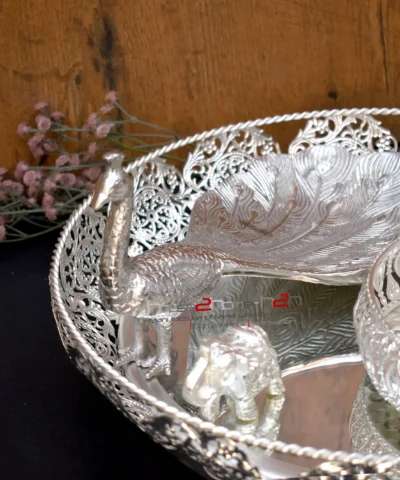 Elegant Decorative Platter, Handcrafted Decorative Platter, Artistic Platter, Designer Platter, Luxury Platter, Centerpiece Platter, Decorative Serving Platter, Ornate Platter, Unique Decorative Platter, Vintage Decorative Platter, Custom Decorative Platter, Festive Platter, Exquisite Platter, Marble Decorative Platter, Themed Platter, Decorative Tray, Decorative Tableware, Stylish Platter, Sophisticated Platter, Decorative Display Platter, German Silver Decorative Platter, German Silver Serving Tray, German Silver Gifting Platter, Silver Coated Decorative Platter, Silver Plated Hamper Tray, German Silver Gift Tray, German Silver Ornate Platter, Silver Finish Decorative Platter, Handcrafted Silver Plated Platter, Silver Look Decorative Tray, German Silver Home Decor Platter, German Silver Return Gift Tray, Silver Plated Decorative Tableware, German Silver Wedding Tray, Peacock Design Platter, Handcrafted Peacock Platter, Artistic Peacock Platter, Luxury Peacock Platter, Centerpiece Peacock Platter, Ornate Peacock Platter, Unique Peacock Platter, Metal Peacock Platter, Decorative Peacock Tray, Stylish Peacock Platter, Sophisticated Peacock Platter, Peacock Serving Tray, Peacock Gift Platter, Wedding Peacock Platter, Diwali Peacock Platter, Peacock Hamper Tray, High-End Peacock Platter, Designer Peacock Platter, Peacock Motif Platter, Ethnic Peacock Platter, German Silver Peacock Platter, German Silver Peacock Tray, Silver Coated Peacock Tray, Metal Peacock Hamper, Peacock Decorative Tray, Traditional Peacock Platter, Small Elephant Figurine, Elephant Gift for Hampers, German Silver Elephant, Decorative Elephant Gift, Miniature Elephant Statue, Elephant Filler for Gift Basket, Lucky Elephant Gift, Elephant Return Gift, Elephant Table Decor, Handcrafted Elephant Showpiece, Silver Finish Elephant, Artistic Elephant Miniature, Elephant Favor, Elephant Centerpiece, Small Elephant for Diwali Hamper, Ethnic Elephant Gift, Cute Elephant Gift Item, Hamper Filler Elephant, Elephant for Wedding Hamper, Decorative Elephant Keepsake, Traditional Elephant Figurine, Festive Elephant Gift, Elephant Idol for Gifting, Hamper Decoration Elephant, Ornamental Elephant Gift, Mini Elephant Decorative, Elephant Talisman Gift, Metal Elephant Memento, Peacock and Elephant Combo Gift, Elephant Statue for Tray, Lucky Charm Elephant Unique Wedding Gifts, Personalized Wedding Gifts, Best Wedding Gifts, Luxury Wedding Gifts, Custom Wedding Gifts, Wedding Gift Ideas, Handcrafted Wedding Gifts, Elegant Wedding Gifts, Traditional Wedding Gifts, Affordable Wedding Gifts, High-End Wedding Gifts, Wedding Gifts for Couple, Indian Wedding Gifts, Wedding Gift Set, Diwali Gifts, Unique Diwali Gifts, Personalized Diwali Gifts, Best Diwali Gifts, Luxury Diwali Gifts, Custom Diwali Gifts, Diwali Gift Ideas, Handcrafted Diwali Gifts, Elegant Diwali Gifts, Traditional Diwali Gifts, Affordable Diwali Gifts, High-End Diwali Gifts, German Silver Diwali Gifts, German Silver Festive Gifts, Silver Finish Diwali Tray, Silver Plated Diwali Hamper