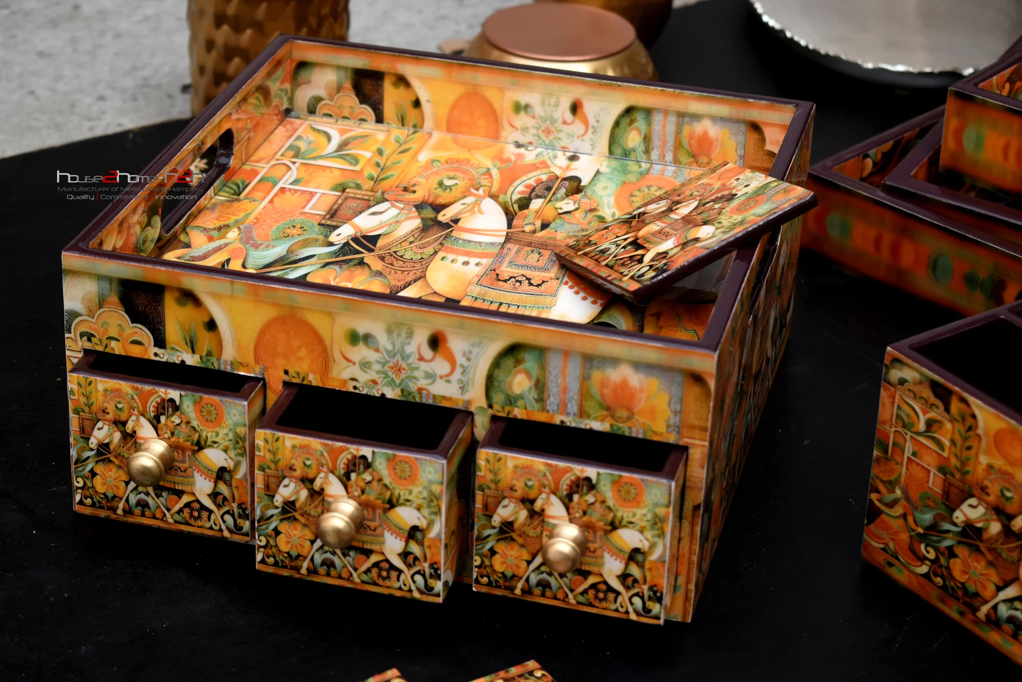 Chocolate Packing, Christmas Gifting Trays, Coasters, Coated trays, Colored Wooden Trays, Cutlery Stand, Decorative Trays, Dining table, Diwali Gift, Drawer, dry fruit box, Dry Fruit Packing, Eco friendly, enamel coated Trays, Enamel Printed TRays, Enamel trays, epoxy, Epoxy Coated, food safe, Gift box, Gift TRays, h2h, Hamper Basket, Hamper Pack, Hamper Packing, High Quality Trays, Holiday Basket, home decor, House 2 home, house warming, House2home, Jar Set, Laminated Trays, MDF Cutlery Stand, MDF Drawer, MDF Meena Trays, MDF Printed Trays, MDF tray Manufacturers, MDF Tray Sets, MDF Trays, MDF trays set, Meena Coated Trays, Meena Trays, Napkin Holder, Packing, Party, Platter, Printed, Printed Tray, Printed Tray Sets, printed trays, Raisin, Return Gift, Serving Platter, serving tray, set, snack platter, Snack Serving Stand, Sober Trays, Square hamper Basket, Table Serving Trays, tableware, tissue Holder, tray, Tray Sets, trousseau packing, water proof tray, water repellant, water Repellent finish, Wedding Gift, wood, wooden, wooden cake stand, Wooden Platter, Wooden tray, Wooden Tray Set, MDF Trays Sets, Serving Tray Set, Epoxy Coated Tray Sets, Cutlery Stand, Printed Trays Manufacturer, Coaster, Tissue Holder, Drawer, Wedding Gifts set, Meena Trays, h2h,